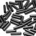 Hole Cord Lock Stopper spring buckle Cord Locks Leather End Clasps Caps Silver/Black/Bronze Fold Over Crimp Cord Ends Connector For Shoes Making Accessories (10PC)(Gun Black) 5x20 mm Gun Black - Buy Online on GoSupps.com