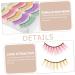 POPETPOP 5 Pairs Colored False Eyelashes Adhesive Eyelash Costumes Eyelashes Natural Eyelashes Faux Lashes Faux Eyelashes Halloween Lashes False Lashes Mermaid Fluffy 3d Imitation - Buy Online on GoSupps.com