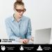 LVIOE Fit Over Blue Light Blocking Glasses for Men & Women - Anti-Blue Light 99% - Reduce Eyestrain & Sleep Better - LB0311M A02 Grey Orange - Buy Online on GoSupps.com