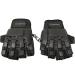 Maddog Sports Padded Chest Protector  Tactical Half Glove  & Neck Protector Combo Package Black Large / X-Large Gloves - Buy Online on GoSupps.com