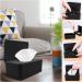 Buy Aohcae Wet Wipes Box - Moist Toilet Paper & Baby Wipes Storage - Black Cloth Organizer for Easy Access - Buy Online on GoSupps.com