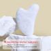 Rena Chris 100% Natural Jade Gua Sha Stein for Jaw Shaping & Reducing Swelling | Daily Skincare Routine Set (White Jade) - Shop Internationally - Buy Online on GoSupps.com