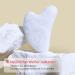 Rena Chris Gua Sha Jade Stone - 100% Natural White Jade Face Massage Device for Spa Acupuncture Therapy & Skin Care for Women & Men - Buy Online on GoSupps.com