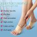 Ailaka Arch Support Braces for Plantar Fasciitis - Adjustable Compression Bands with Gel Pad for Flat Foot Pain Relief - Beige, Various Sizes - Buy Online on GoSupps.com