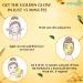 Naturals Golden Glow Peel Off Mask - Radiant Skin Detoxify & Rejuvenate - Buy Online Worldwide - Buy Online on GoSupps.com
