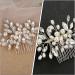 Amosfun Bridal Headwear Hair Toppers Hair Pin Hair Clip Bridal Hair Comb Hair Side Comb Wedding Headpiece Wedding Elegant Headdress Bridal Headdress Metal White Accessories Classical Bride - Buy Online on GoSupps.com