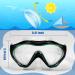 Kids Swim Mask with Nose Cover | Snorkel Diving Mask for Scuba Snorkeling | Anti-Fog Lens | Waterproof Socket | 180 View Angle | Black/Green - Buy Online on GoSupps.com