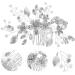 Ipetboom Bridal Hair Comb Clip Hair Accessories Tiara Rhinestone Hair Comb Hair Side Comb Flower Hair Comb Rhinestone Hair Decoration Zinc Alloy Iron Sheets Bride Wedding - Buy Online on GoSupps.com