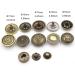 Wiosny 15 Sets Antique Fasteners Snaps Decorative Snaps Button Wallet Decorative Closure DIY Leather Craft(Bronze) - Buy Online on GoSupps.com