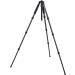 SLIK Pro 824 CF Carbon Fiber Tripod - Black | 4-Section Lightweight and Durable - Buy Online on GoSupps.com