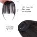 Wispy Bangs Hair Clip in Real Human Hair - Brown Black | BOGSEA Hairpieces for Women - Buy Online on GoSupps.com