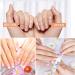 4 Pack Glass Nail Files - Crystal Double-Sided Manicure Set for Gentle Nail Care - Multi-Colored with Case - Perfect Gift for Women & Girls - Buy Online on GoSupps.com
