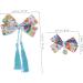 minkissy 2 Pairs Hairpin Ponytail Holder Gripper Girls Hair Bow Ties Festive Clips Antique Hair Clips Hair Catch Barrette Tassel Hair Accessories Elasticity Polyester Child China - Buy Online on GoSupps.com