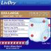LivDry Ultimate Adult Incontinence Underwear - XXX-Large (36 Count) | High Absorbency & Leak Cuff Protection - Buy Online on GoSupps.com