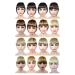 Battnot Clip-In Bangs for Women - 15cm White Gold Hair Extension Fringe | High Temperature Fiber Party Wigs - Buy Online on GoSupps.com