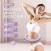 Leann L!fe Smart Weighted Hula Hoop for Adults - Waist 25-36, Light Purple - Abdominal Toner with 11+1 Spare Knots - Buy Online on GoSupps.com