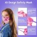 Kids Disposable Tie Dye Face Masks - 30 Pack, 4-Layer, Breathable with Elastic Earloop - Multicolor Protective Masks for Boys & Girls in School & Outdoors - Buy Online on GoSupps.com