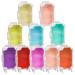 Framendino 10 Pack False Eyelashes Storage Box Lashes Luggage False Lashes Packaging Box Candy Suitcase Mini Trolley Empty Case Makeup Tools Fluffy (9 Colors) 10 Pack 9 Colors