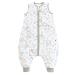 Chilsuessy Toddler Sleeping Bag with Feet (CPC Certification) 2.5 Tog Baby Sleeping Sack with Legs Pyjamas Infant Walking Cotton Wearable Blankets Happy Zoo 70cm/6-18Months