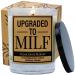 Fun Gifts Candles for Women | Upgraded to MILF | Scented Candle Gift for Her Sister Mom Grandma Aunt Coworker for Birthday Gifts Thanksgiving Mothers Day Christmas Candles - Carribbean Retreat
