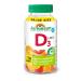 Jamieson Vitamin D3 1 000 IU Gummies - Orange Strawberry Lemon Flavour 130 Gummies 130 count (Pack of 1)