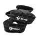 ASTUNGT train aid strength training figure 8 padded bodybuilding weights training lifting straps wristwear pull -up tape for fitness lifting straps for powerlifting & cross lifting M black