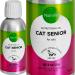 Nutrolin Cat Senior Health Supplement 7yrs+. Rich in Omega 3 200mg/ml Antioxidant Vitamin E Enhances Mobility Supports Joints & Vital Organs. 150ml Senior 150ml