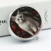 Portable Cat Pill Box Organizer - 3 Compartment Travel Medicine Case for Purse & Pocket - Buy Online on GoSupps.com