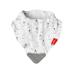 Nuby Bandana Bibs for Teething - Pack of 3 (White Black Grey) | Shop Internationally - Buy Online on GoSupps.com