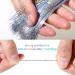 47 Shining Silver Holographic Hair Tinsel - Heat-Resistant Silk Extensions | Easy Apply Hair Accessories for Girls & Parties (400 Strands) - Buy Online on GoSupps.com