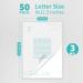 Binditek 50 Pack Thermal Laminating Pouches - 3mil, 9x11.5 Inches, Letter Size - Clear HeatSeal - 3 Mil-50P - Buy Online on GoSupps.com