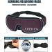 LEEKEN 3D Sleeping Eye Mask - Ultimate Light Blockout Sleep Mask for Men & Women | Cool Sports Fabric Ideal for Travel Naps & Night Sleeping - Comfortable & Breathable (Mesh Grey - Buy Online on GoSupps.com