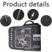 22-52cm Extra Large Blood Pressure Cuff Adjustable Cuff Strap for Blood Pressure Monitor Portable Upper Arm Digital Blood Pressure Cuff with Replaceable Connector for Elders Home Adult Kids Use Grey - Buy Online on GoSupps.com
