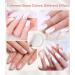 BISHENGYF Pearl Chrome Nail Powder - HIGH GLOSS White Holo Glazed Donut Chrome Powder Set Clear Aurora Mermaid Nail Glitter Powder Ice Magic Mirror Effect Pigment for Nail Art Design Decoration A-4 white - Buy Online on GoSupps.com