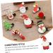 FRCOLOR 16 Sets Christmas Suit Hairpin Snowman Hair Clips Holiday Hair Santa Clause Suit Xmas Stocking Fillers Xmas Snowflake Barrettes Christmas Decor Kids Hair Pin Iron Elk Bobby Elder - Buy Online on GoSupps.com