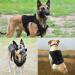 Plutus Pet Tactical Dog Harness | Adjustable No-Pull Service Vest for Medium Dogs | Black M - Buy Online on GoSupps.com