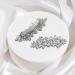 2Psc Diamante Hair Clips for Women Prom Hair Clips Diamante Hair Accessories Crystal Hair Clip for Wedding Guest Rhinestone Barrette Elegant Hairpins Accessories for Bridal (Silver&Gold) - Buy Online on GoSupps.com
