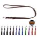 Dog linen adjustable / double-liner for medium and large dogs / 2m / 2.40m / 2.80m / 3.50m / 5m (black-orange 3.50m) 3.50m black orange