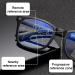 Lightweight Fold Blue Light Blocking Reading Glasses for Women Men Progressive Multifocus Computer Readers(Couleur:Blue Grandeur:2.0x) - Buy Online on GoSupps.com