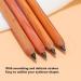 Eyebrow Pencil DoubleSided Waterproof 4 Pieces LongLasting Eyebrow Makeup Pencil Moderate Hardness Spiral Brush Head Beech Pen Handle for Daily Travel (Coffee) - Buy Online on GoSupps.com