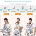 Huifen 9-in-1 Baby Carrier with Hip Seat for Newborn to Toddler | Multi-Functional, All Seasons, Grey - Buy Online on GoSupps.com