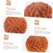 Buy Tovinanna 4-Piece Massage Globe Set - Handcrafted Wood Chinese Massage Balls for Relaxation & Exercise | International Shipping Available - Buy Online on GoSupps.com