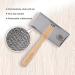 Furzone Plucking Brush for Dogs | Gentle Soft Conifer Hair Remover | Size L Pet Grooming Tool for Fur & Undercoat Care - Buy Online on GoSupps.com