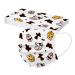 10/50 Pcs Children's Disposable Mask Cartoon Cartoon Print Mouth Scarf With Melt Blown Face_Mask Kids Mouth Nose Protection 10pcs-h Kids
