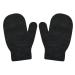 ALLY-MAGIC Toddler Knitted Mittens Magic Stretch Gloves Winter Warm Knitted Soft Baby Mittens Y6-CSLZST Black