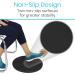 Vive Pivot Disc - 360 Rotation Transfer Board for Elderly & Disabled - Non-Slip 16 Black - Mobility & Standing Aid - Buy Online on GoSupps.com