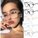 FORKIS Oversized Reading Glasses for Men & Women - Lightweight Transparent Motorcycle Goggles - 1 Pack - Buy Online on GoSupps.com