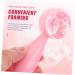 OHPHCALL Silicone Face Brush Hand Scrubber Face Spa Brush Face Cleansing Brush Handheld Face Brush Cleansing Facial Brush Deep Facial Cleaning Brush Silica Gel Portable Accessories Pink 12x4.5cm - Buy Online on GoSupps.com
