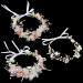 Elsjoy 3 Pack Flower Crowns - Adjustable Bridal Floral Headbands for Wedding, Party, Festival - Wedding Hair Accessories - Buy Online on GoSupps.com