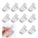 10 pieces nail clippers polygel clip polygel nail extension for quick construction polygel transparent
